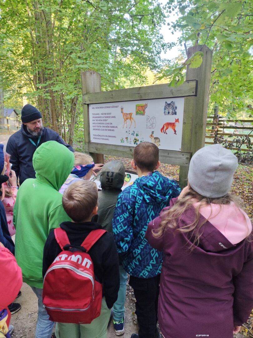 Õppepäev  Elistvere loomapargis